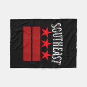 Culture Dont Mute Gentrification Gogo Music Eagle  Fleece Deken (Voorkant (Horizontaal))