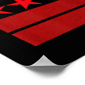 Culture Dont Mute Gentrification Gogo Music Eagle Poster (Hoek)