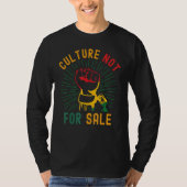 Culture Not For Sale Proud African Fist Hand Aweso T-shirt (Voorkant)