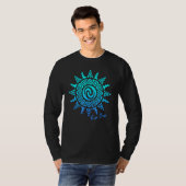 Culture Sun Kia Ora Symbol Haka Nieuw-Zeeland T-shirt (Voorkant volledig)