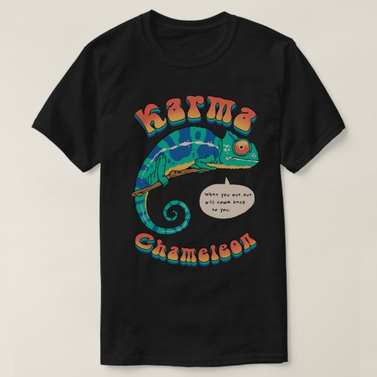 Cultured Chameleon T-shirt (Design voorkant)