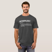 Cultureel antropoloog Funny Definition T-shirt (Voorkant volledig)