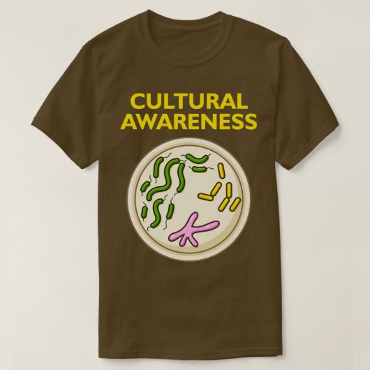 Cultureel bewustzijn t-shirt (Design voorkant)