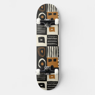 Cultureel Etnisch-Afrikaanse Abstracte Print Skate Persoonlijk Skateboard