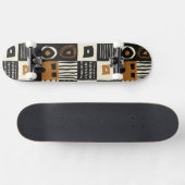 Cultureel Etnisch-Afrikaanse Abstracte Print Skate Persoonlijk Skateboard (Horizontaal)