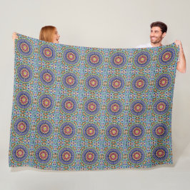 Cultureel genot: Marokkaans mozaïek Fleece Deken
