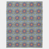 Cultureel genot: Marokkaans mozaïek Fleece Deken (Voorkant)