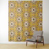 Cultureel Mandala-ontwerp Wandkleed (In situ)