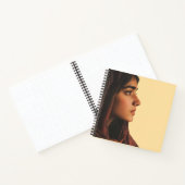 Cultureel Meisje Kunst Notitieboek (Binnen)