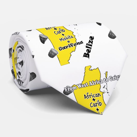 Cultureel Stropdas Garifuna (Opgerold)