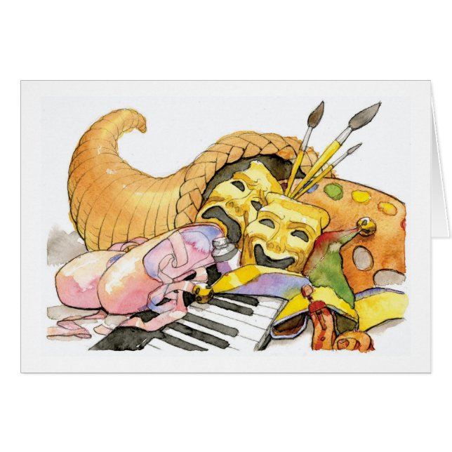 Culturele Arts II-kaart (Voorkant Horizontaal)