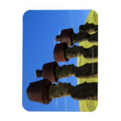 Culturele beelden, Paaseiland, Polynesië Magneet (Verticaal)