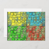 culturele diversiteit 2.0 briefkaart (Voorkant / Achterkant)