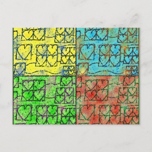 culturele diversiteit 2.0 briefkaart (Voorkant)