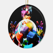 Culturele diversiteit in het personeel en de aanwe keramisch ornament (Links)