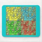 culturele diversiteit muismat (Voorkant)