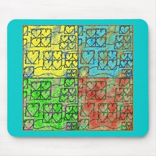 culturele diversiteit muismat (Voorkant)