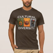 Culturele diversiteit t-shirt (Voorkant)