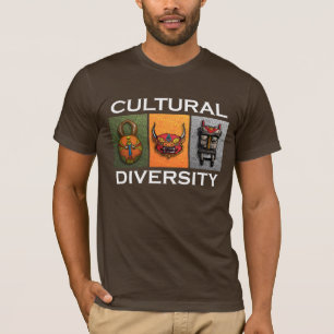 Culturele diversiteit t-shirt