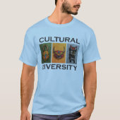 Culturele diversiteit t-shirt (Voorkant)