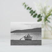 Culturele foto van de Egeïsche visser Briefkaart (Staand voorkant)