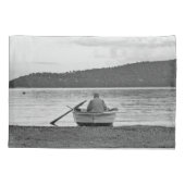 Culturele foto van de Egeïsche visser Kussensloop (Achterkant)