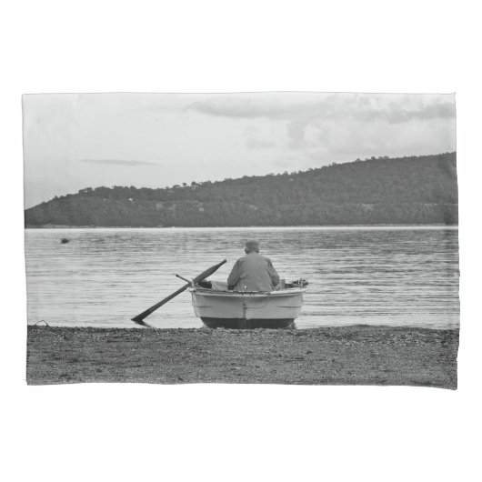 Culturele foto van de Egeïsche visser Kussensloop (Voorkant)