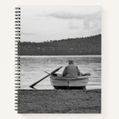 Culturele foto van de Egeïsche visser Notitieboek (Voorkant)