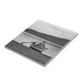 Culturele foto van de Egeïsche visser Tegeltje (Zijkant)