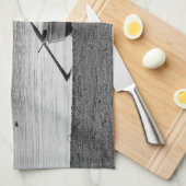 Culturele foto van de Egeïsche visser Theedoek (Quarter Fold)