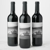 Culturele foto van de Egeïsche visser Wijn Etiket (Flessen)