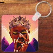 Culturele Inspiratie Sleutelhanger (Achterkant)