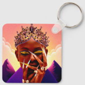 Culturele Inspiratie Sleutelhanger (Achterkant)