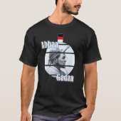 Culturele kleding van de Oromo Abbaa Gada T-shirt (Voorkant)