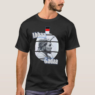 Culturele kleding van de Oromo Abbaa Gada T-shirt