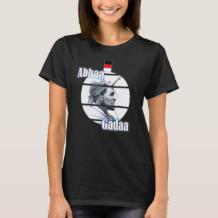 Culturele kleding van de Oromo Abbaa Gada T-shirt