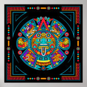 Culturele Kunst van Mexico Poster (Voorkant)