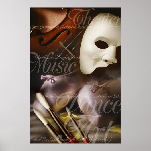 Culturele kunsten poster (Voorkant)