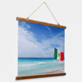 Culturele kustinrichting hangend wandkleed (Gebogen)