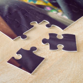 Culturele mensen van Jamaica. Legpuzzel (Zijkant)