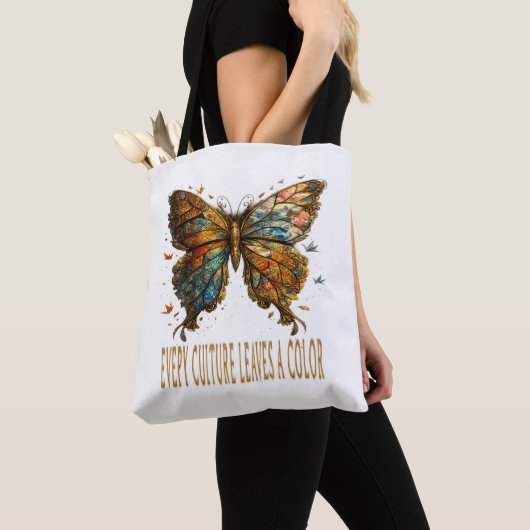 Culturele rimpelingen tote bag (Dichtbij)