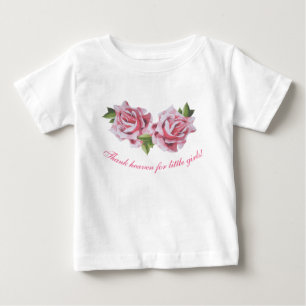 Culturele Rozen op de T-shirt van een Toddler