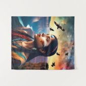 Culturele spirit art wandkleed (Voorkant (horizontaal))