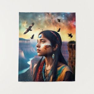 Culturele spirit art wandkleed
