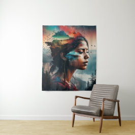 Culturele trots kunst wandkleed