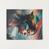 Culturele trots kunst wandkleed (Voorkant (horizontaal))