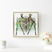 culturele verhalen vierkante klok (Huis)