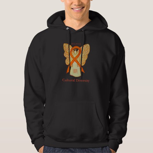 Culturele verscheidenheid Bewustmaking Koolstofzwe Hoodie (Voorkant)