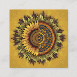 Culturele Zonnebloemen: verweven schoonheid Aanbevelingskaartje