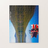 Cultus Lake Oregon. kerstcadeautjes Legpuzzel (Verticaal)